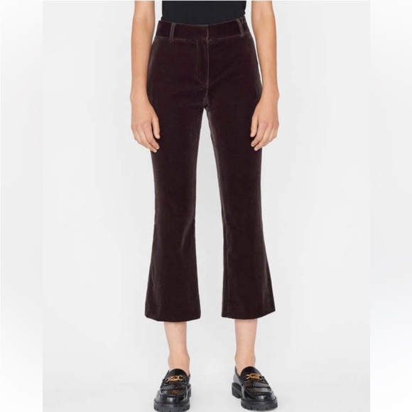 Frame Velvet Le Crop Mini Boot Cropped Pants Size 6 - Picture 1 of 14